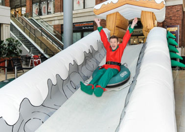 Ekscytujące dmuchane Snow Toboggan Ride On  dla dzieci / dorosłych
