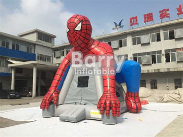 Niestandardowe Spiderman nadmuchiwane Bouncer Castle / Blow Up Bounce House dla dzieci