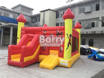 Komercyjne dmuchane Bouncy Slide, Blow Up Combo Jumping Castle For Kids Play