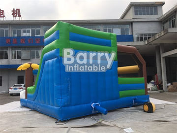 Spongebob Inflatable Combo Bounce House For Kids Skoki materiał plandeki z PCV