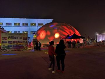 Wystawa Air Tight nadmuchiwany namiot imprezowy na stoisko, nadmuchiwany namiot LED