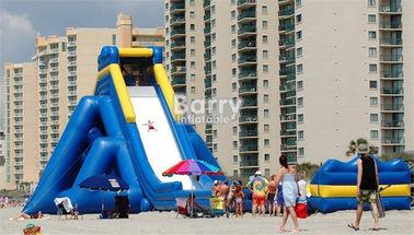 Outdoor Commercial Giant Adults Inflatable Hippo Zjeżdżalnia wodna na plażę z dmuchawy