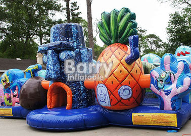 Backyard Nadmuchiwane Bounce House Dla Playland Nadmuchiwane SpongeBob Toddler Przeszkoda