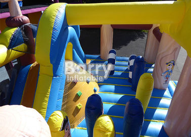 Park rozrywki Piracki statek Nadmuchiwany plac zabaw dla dzieci z zapewnieniem jakości
