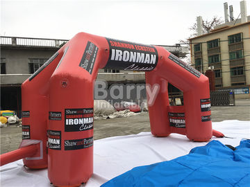 Niestandardowe nadmuchiwane produkty reklamowe Giant Witamy Start Finish Inflatable Entrance Arch