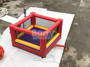 Ultimate Red and Yellow Kids / Adults Nadmuchiwane gry sportowe Giant Bouncy Boxing With Gloves