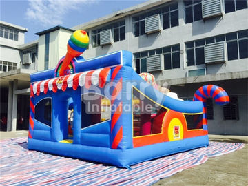 0.55mm PVC nadmuchiwany plac zabaw dla dzieci / dom do odbijania dzieci