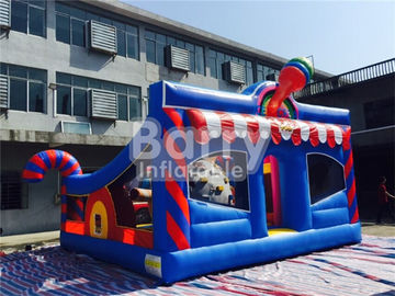 0.55mm PVC nadmuchiwany plac zabaw dla dzieci / dom do odbijania dzieci