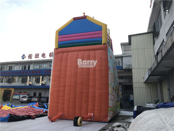 Nadmuchiwana zjeżdżalnia z PCV / niestandardowy projekt Inflatable Dry Slide Playground