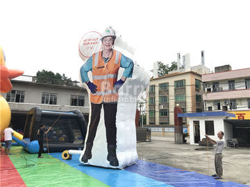 Niestandardowe nadmuchiwane produkty reklamowe, dekoracja imprezy Clean Woman Inflatable Model Character