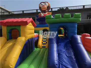 Zewnętrzna lub wewnętrzna rozrywka Nadmuchiwany plac zabaw dla dzieci Nadmuchiwany nadmuchiwany park rozrywki Wyposażenie zamku