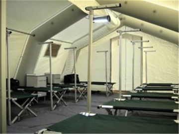 Zewnętrzny przenośny, szczelny powietrzny nadmuchiwany namiot medyczny na wypadek awarii