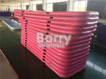 Girl Party Gift Pink Inflatable Air Track Gym Mat For Gymnastics And Dance Unikaj obrażeń