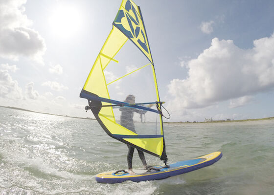 Sztywna deska do wiosłowania na stojąco Składana nadmuchiwana deska windsurfingowa