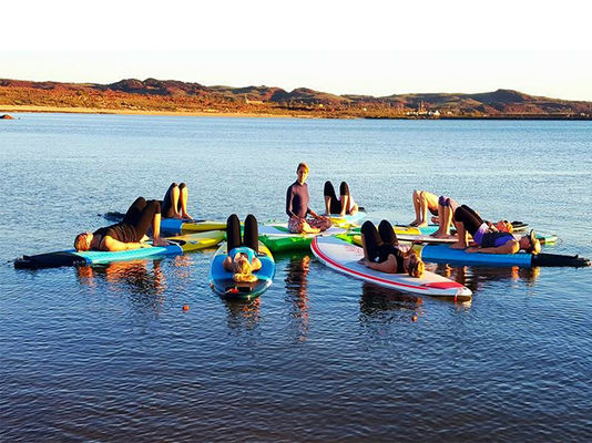 Park wodny Inflatable Air Sup Platform Island Sup Pontoon Floating Dock do jogi