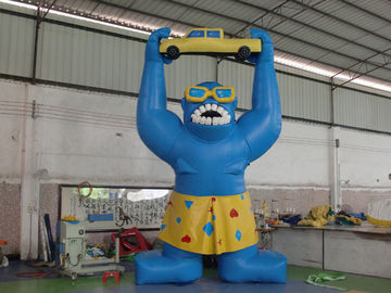Giant Inflatable Cartoon, PVC Nadmuchiwany brezent do reklam