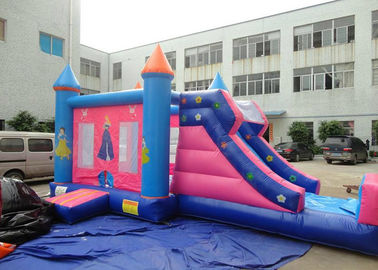 Kids Princess Bouncy Castle Slide Combo dla nadmuchiwanego parku rozrywki