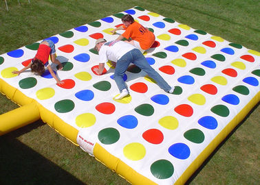 Popularne dmuchane gry interaktywne, nadmuchiwana gra Twister dla dzieci