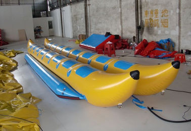 Double Lane Inflatable Flying Fish Boat, PCV Nadmuchiwane Banana Boat dla sportów wodnych