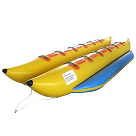 Pływające dmuchane zabawki wodne, nadmuchiwana łódź z PVC z 12 miejscami