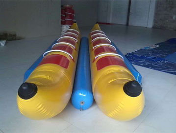 10 miejsc nadmuchiwana łódź z zabawkami, podwójny potrójny nadmuchiwana łódź bananowa