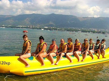 Giant Water Inflatable Toy Boat, Trwała nadmuchiwana łódź bananowa dla dorosłych