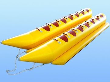 Dostosowane Trwałe Nadmuchiwane Fly Fish Banana Boat / Toy Inflatable Boat