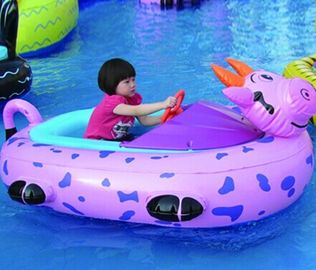 Park wodny nadmuchiwana łódź z zabawkami, zwierzę nadmuchiwana łódź zderzak dla dzieci