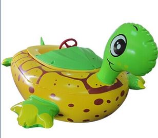 Gry wodne Nadmuchiwana zabawka łódź Elektryczna żółwia zwierząt zderzak
