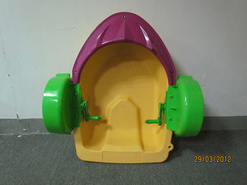 Przenośna wodoodporna plastikowa zabawka z tworzywa sztucznego 1 osoba Ręczna łódź wiosłowa dla dzieci