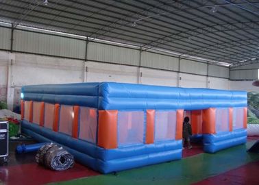0.55mm PVC Kids Playground Nadmuchiwane gry na świeżym powietrzu Blow Up Maze EN14960