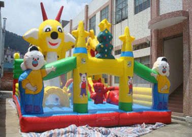 Indywidualny nadmuchiwany plac zabaw dla dzieci z wytrzymałą plandeką z PVC