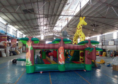 Wonderful Animal Theme Nadmuchiwany dmuchany zamek / Bouncer Castle For Kids