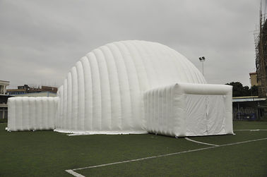 Giant Biały Event Dome Dmuchany Namiot Water Proof PVC Na Wystawę