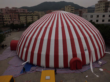 Komercyjny namiot 500 osób z nadmuchiwaną kopułą / duży namiot z nadmuchiwanym namiotem