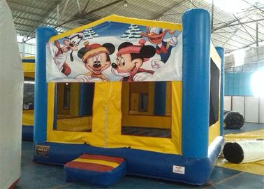 Ciekawe PCV Myszka Mickey Inflatable Bouncer Rental dla dzieci