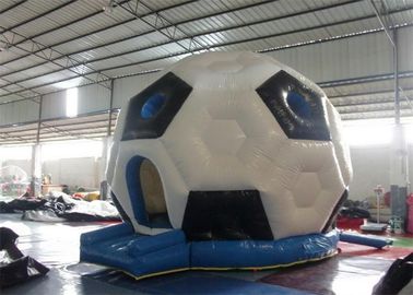 Dzieci Double Layers Blow Up / Inflatable Indoor Bouncers With Football Shape