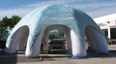 Reklama zewnętrzna Nadmuchiwany namiot, nadmuchiwany namiot kopułowy z nogami
