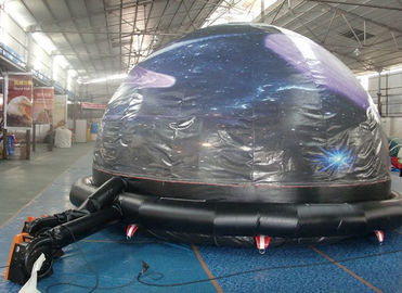 Przenośny namiot astronomiczny nadmuchiwany namiotem / namiot planetarny do nauczania