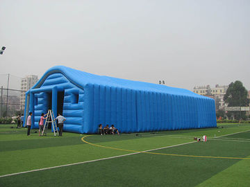 Handlowy kolor niebieski Nadmuchiwany namiot / nadmuchiwany namiot magazynowy do przechowywania