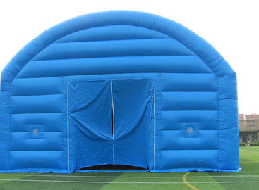 Handlowy kolor niebieski Nadmuchiwany namiot / nadmuchiwany namiot magazynowy do przechowywania