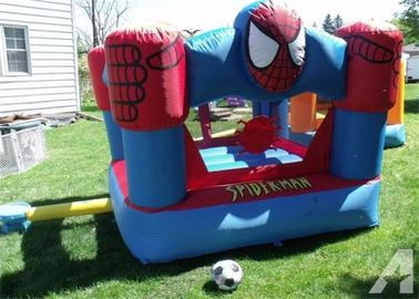 Mini Spiderman Inflatable Bouncer, Platon PVC plandekowy zamek dla dzieci skoki