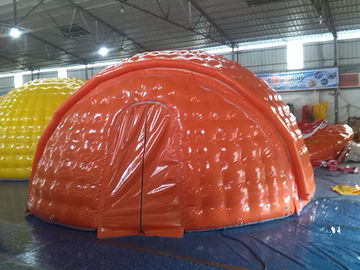 Wodoodporny nadmuchiwany namiot kempingowy o średnicy 6m z plandeką PCV o pojemności 6m z EN14960