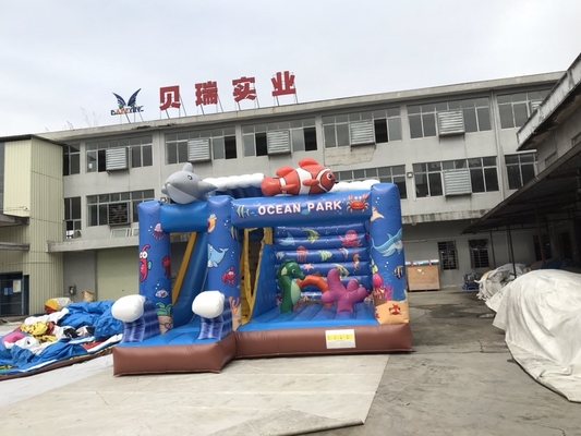 EN71 Inflatable Bouncer House Slide Combo dla dzieci w wieku 3-18 lat