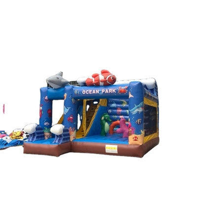 EN71 Inflatable Bouncer House Slide Combo dla dzieci w wieku 3-18 lat