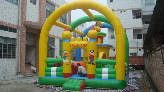 Gry na placu zabaw Plandeka Nadmuchiwany park rozrywki Dla dzieci nadmuchiwany zamek