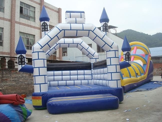 0.55mm PVC Commercial Bouncer Combo Nadmuchiwany zamek do skakania dla dzieci