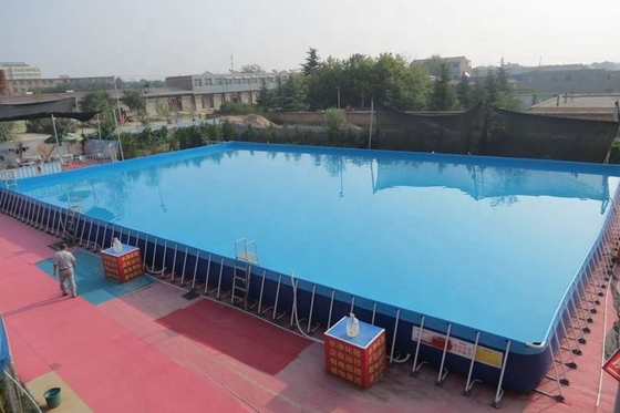 Duży projekt Prostokątny przenośny basen naziemny o wysokości 1,5 m