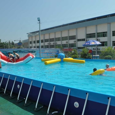 Profesjonalny basen ze stalową ramą do wodoodporności na zewnątrz