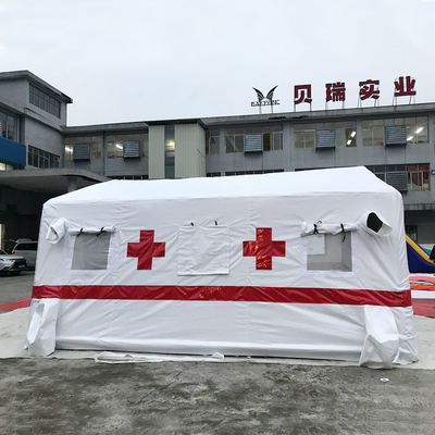 Air Tight Plandeka Nadmuchiwany medyczny namiot wojskowy do schronienia